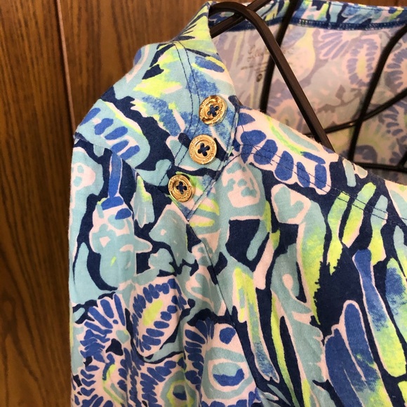 Lily Pulitzer Medium 3/4 sleeve - Picture 4 of 7